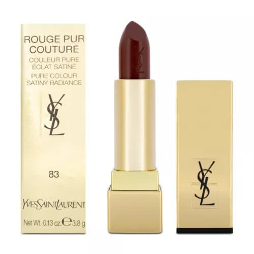 YSL Red Lipstick Rouge Pur Couture 83 Firey Red Yves Saint Laurent -