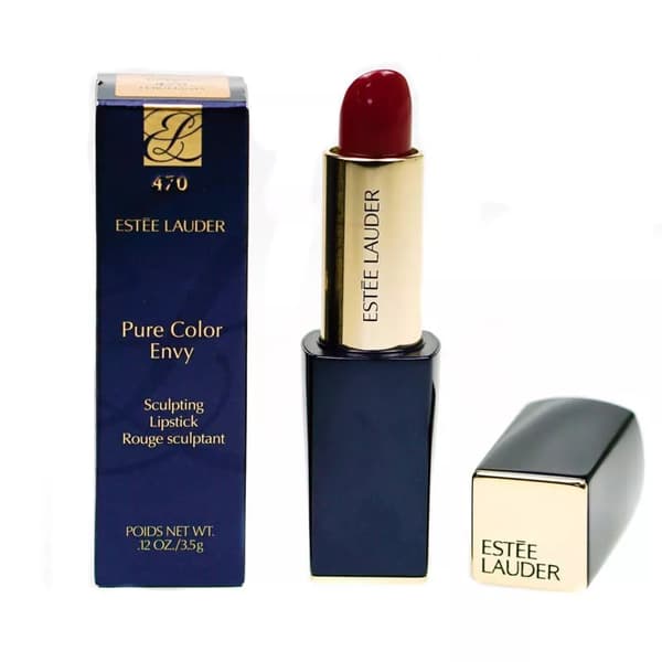 Estee Lauder Red Lipstick Sculpting Pure Colour Envy 470 Thrilling