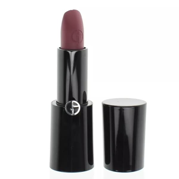 Giorgio Armani Purple Lipstick Rouge d’Armani Lasting Satin 600 Front-Row