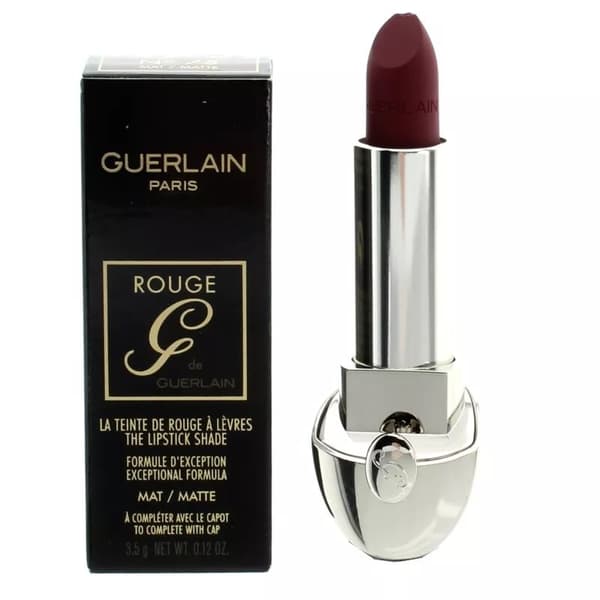 Guerlain Plum Lipstick Rouge G The Lipstick Shade Matte No 75 -