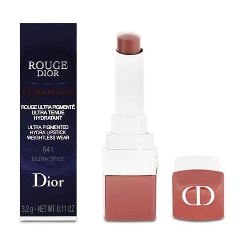 Dior Rouge Red Lipstick Ultra Lip Stick 641 Ultra Spice Hydrating Long Wear