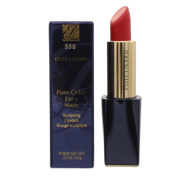 Estee Lauder Red Lipstick Pure Colour Envy 558 Marvelous Red Matte Lipstick