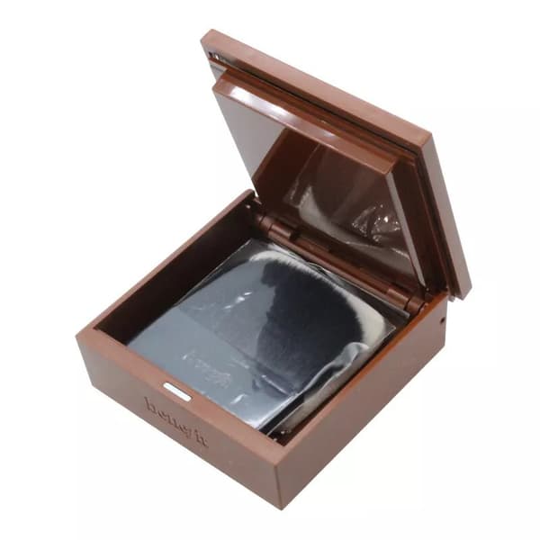Benefit Dark Powder Foundation 12 Hello Happy Velvet Compact Powder Makeup