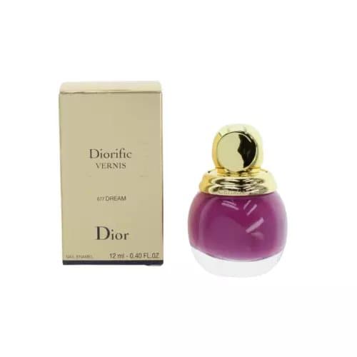 Dior Purple Nail Polish Diorific Vernis 677 Dream 12ml Nail Varnish Colour -