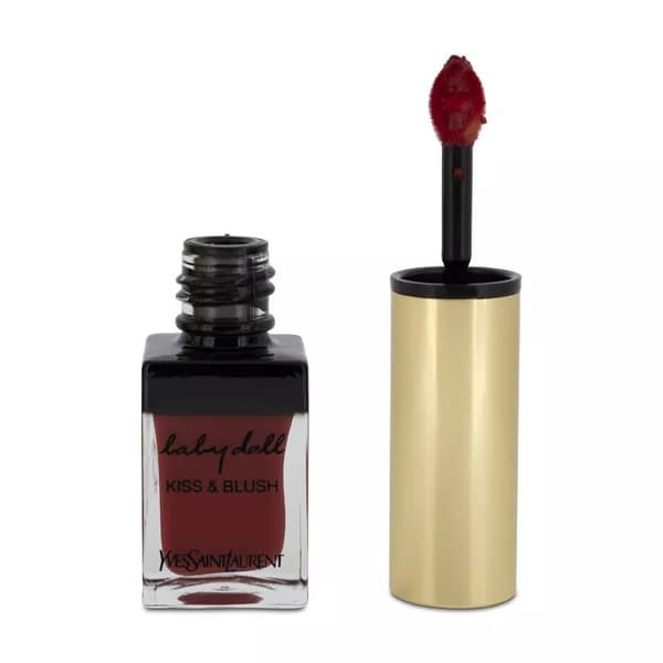 Yves Saint Laurent Red Blusher & Lipgloss Baby Doll 6 Rouge Libertine