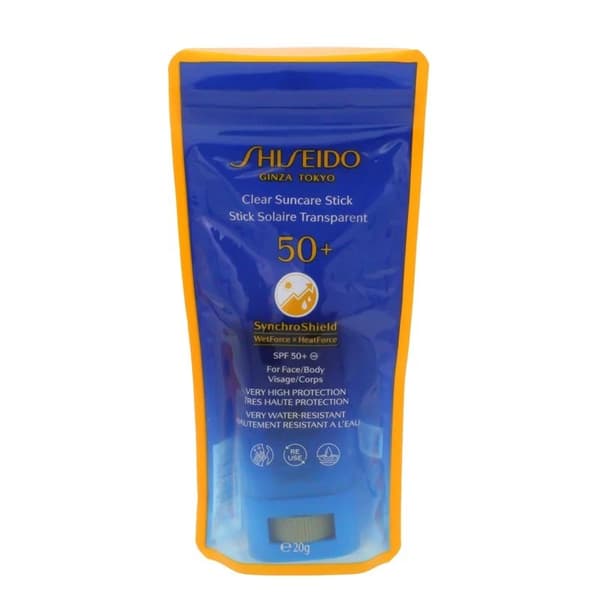 Shiseido Sunscreen Clear Suncare Stick SPF50+ 20g Sun Cream For Face and Body