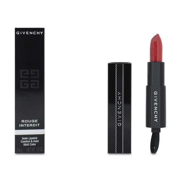 Givenchy Rouge Interdit Satin Lipstick 16 Wanted Coral Make Up