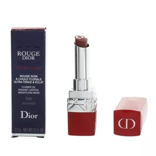 Dior Red Lipstick Rouge Ultra Care Flower Oil Radiant Lip Colour 848 Whisper