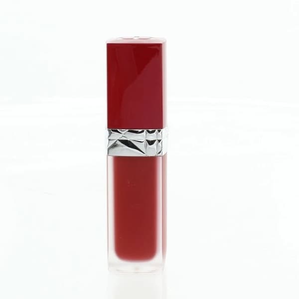 Dior Rouge Red Lipstick Ultra Care Liquid Lip Stick 999 Bloom Velvet Finish