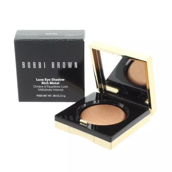 Bobbi Brown Copper Eyeshadow Luxe Foil Eye Shadow Rich Metal Heat Ray -