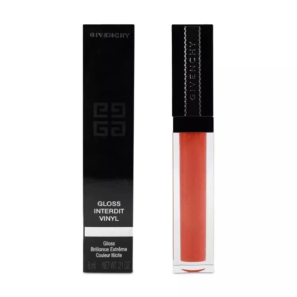 Givenchy Gloss Interdit Vinyl Lip Gloss 11 Bold Orange 6ml