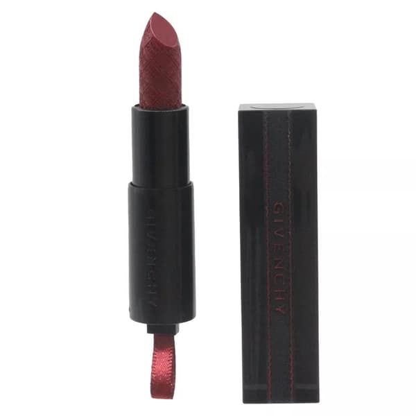 Givenchy Rouge Interdit Limited Edition Satin Lipstick Long-Wearing 27 Bold Red