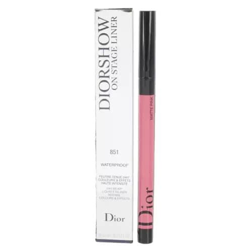 Dior Diorshow Pink Eyeliner On Stage Eye Liner Pen Waterproof 851 Matte Pink