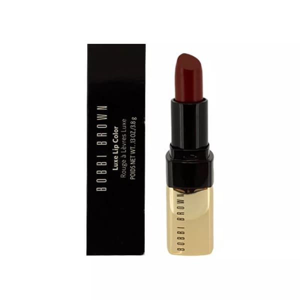 Bobbi Brown Red Lipstick Luxe Lip Colour Parisian Red 28 Hydrating Satin Finish