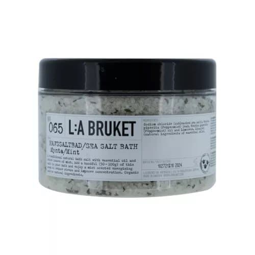L:A Bruket Bat Salt Sea Bath No.065 Peppermint 450g