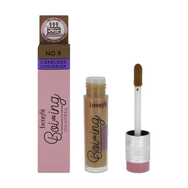 Benefit Boi-Ing Cakeless Concealer 9 Deep Neutral Longwear 24HR Waterproof
