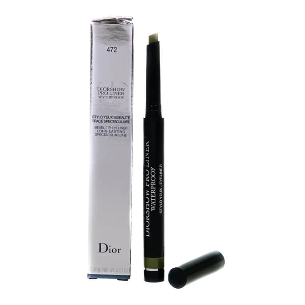 Dior Green Eyeliner 472 Pro Khaki Waterproof Bevel Tip Eye Liner -