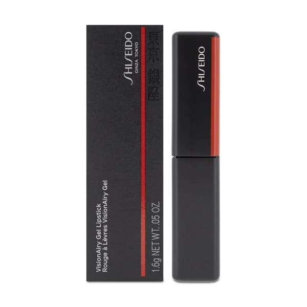 Shiseido Red Lipstick VisionAiry Gel Lip Stick 218 Volcanic Bold Matte Colour