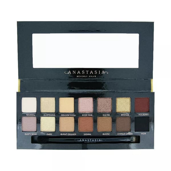 Anastasia Beverly Hills Eyeshadow Palette Soft Glam Gold Brown Nude ABH Shadow