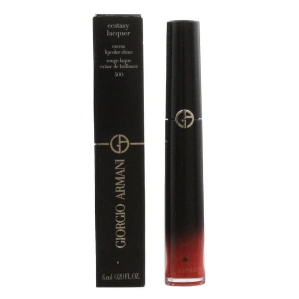 Giorgio Armani Pink Lipstick Ecstasy Lipcolour Shine 500 Lip Lacquer Gloss