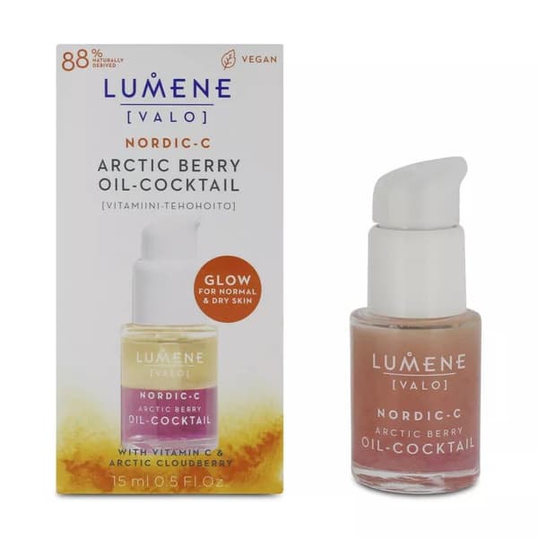 Lumene 15ml Valo Nordic-C Arctic Berry Oil-Cocktail Serum