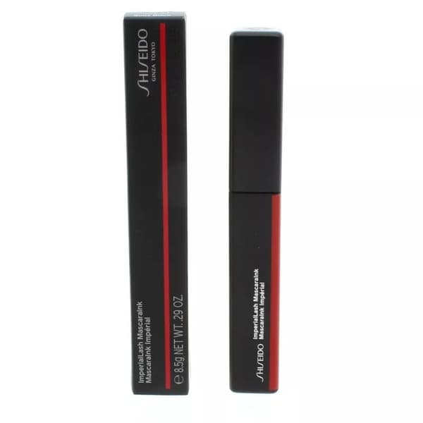 Shiseido Black Mascara Imperial Lash Ink 01 Sumi Black Lenghening Defining -