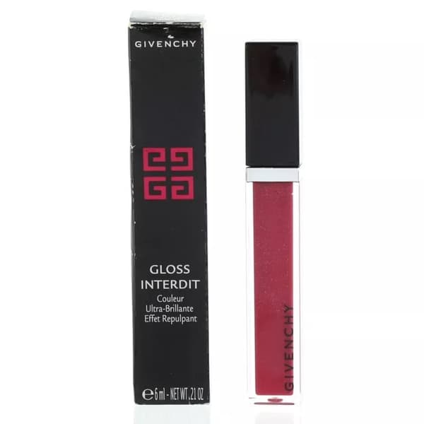 Givenchy Pink Lip Gloss Plumping 09 Gorgeous Garnet Lipgloss - Damaged Box