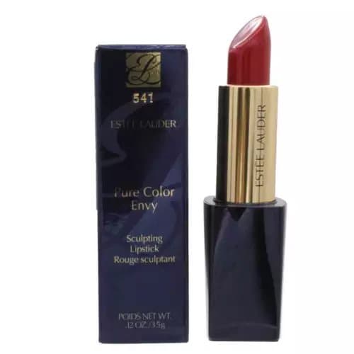 Estee Lauder Red Lipstick Pure Colour Envy 541 L.A Noir Lipstick Gloss -