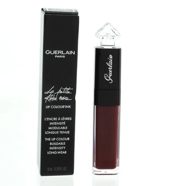 Guerlain Red Lipstick Liquid La Petite Robe Noire Ink L122 Dark Sided
