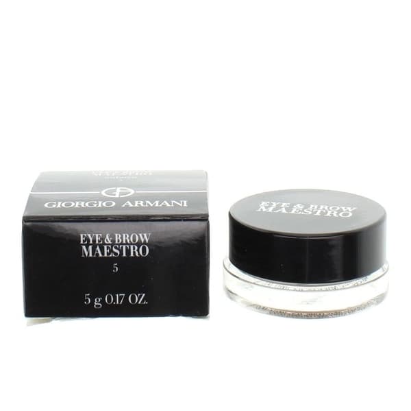Giorgio Armani Brown Eyeshadow and Brow Maestro Pot 5 Auburn Brand