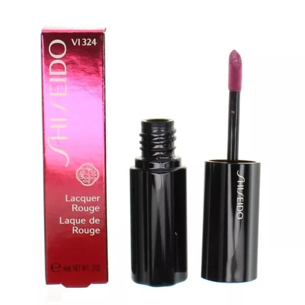 Shiseido Purple Liquid Lipstick Laquer Rouge VI324 Brand in Box
