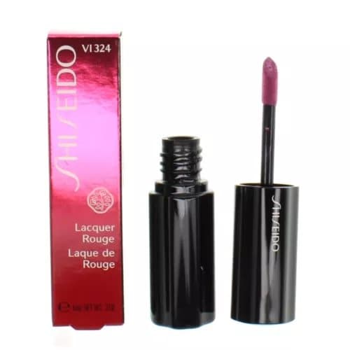 Shiseido Purple Liquid Lipstick Laquer Rouge VI324 Brand in Box