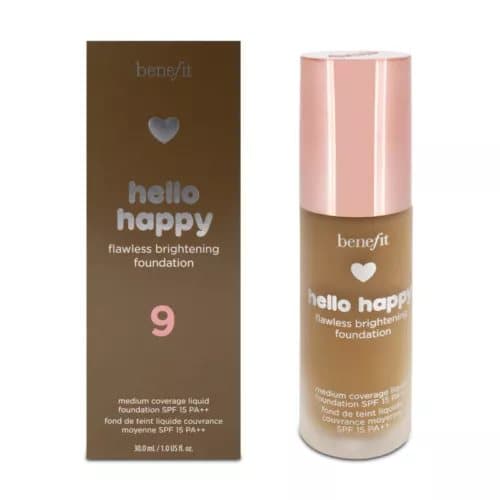 Benefit Hello Happy Foundation 9 Flawless Brightening Sun Protection 30ml