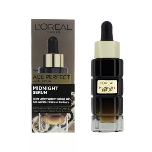 L’Oreal Face Serum Age Perfect Cell Renew 30ml Luminous Midnight Refreshed Boost