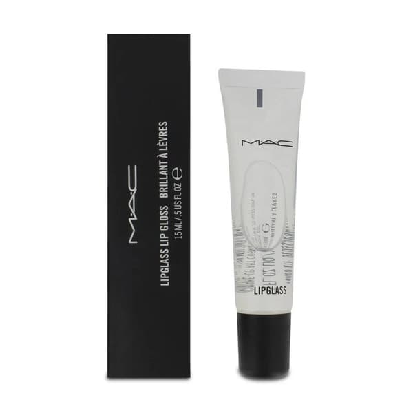 MAC 15ml Lipglass Lip Gloss Glass-Like Shine Clear Lip Balm
