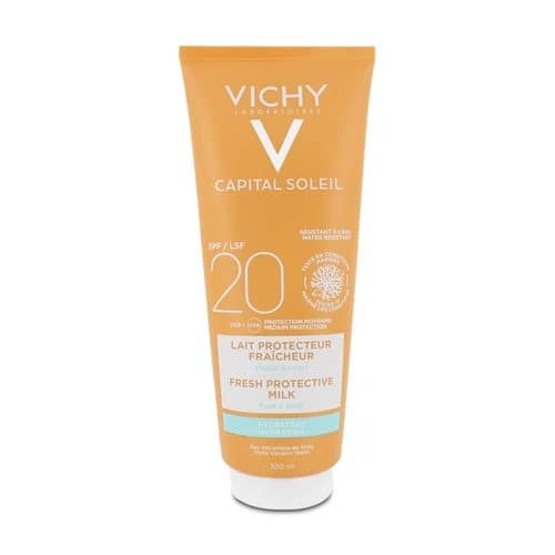 Vichy 300ml Capital Soleil SPF 20 Fresh Protective Milk Hydrating