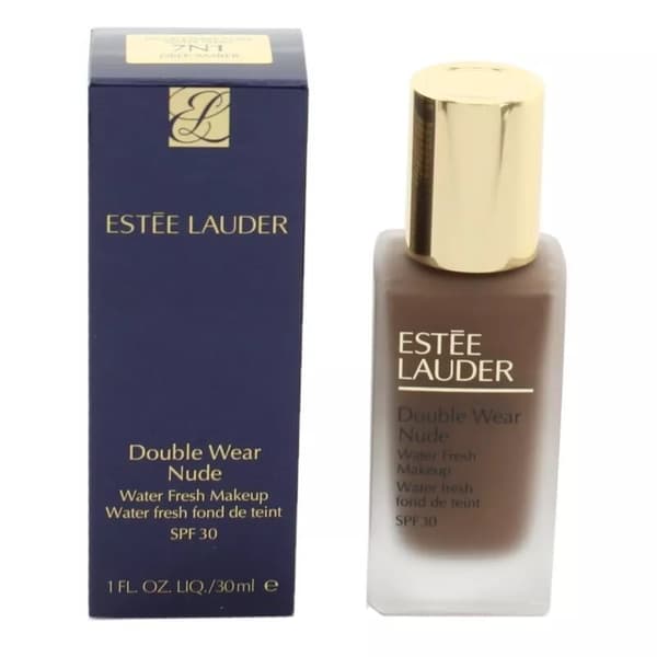 Estee Lauder Double Wear Foundation 7N1 Deep Amber Nude Water Fresh SPF 30