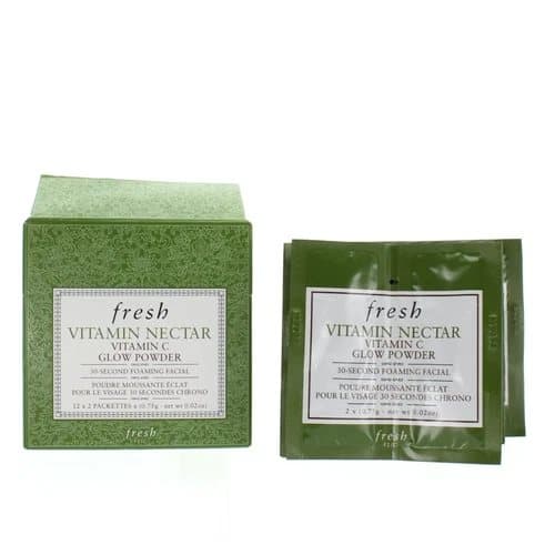 Fresh Face Cleanser Vitamin C Nectar Glow Foaming Facial Treatment Exfoliator