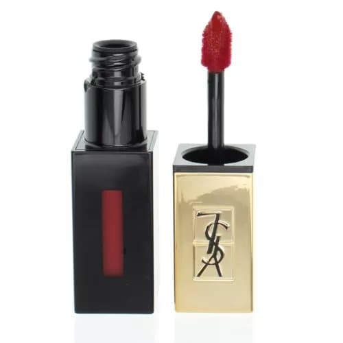 Yves Saint Laurent Red Liquid Lipstick Stain Rouge Pur Couture 46 Rouge Fusain