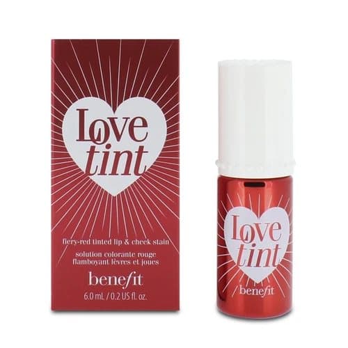 Benefit Love Tint Fiery-Red Tinted Lip & Cheek Stain 6ml Red Lipstick Blusher