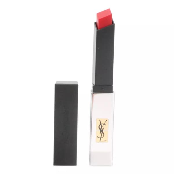 YSL Red Lipstick The Slim Sheer Matte Lightweight 105 Red Uncovered Lip Stick 2g