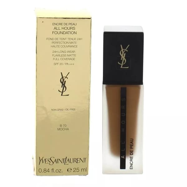 YSL Foundation All Hours 24H Wear B70 Mocha Medium 25ml Yves Saint Laurent -
