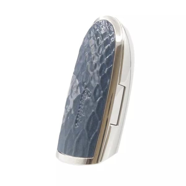 Guerlain Navy Lipstick Case Rouge G Lip Stick Double Mirror Cover Rock’n Navy