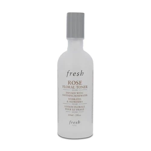 Fresh Rose Floral Toner 60ml Soothing Rosewater Hydrates & Refreshes