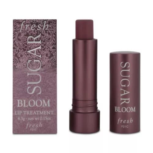 Fresh Sugar Bloom Lip Treatment Shimmer Pink Lip Balm SPF 15 24 HR Nouishment