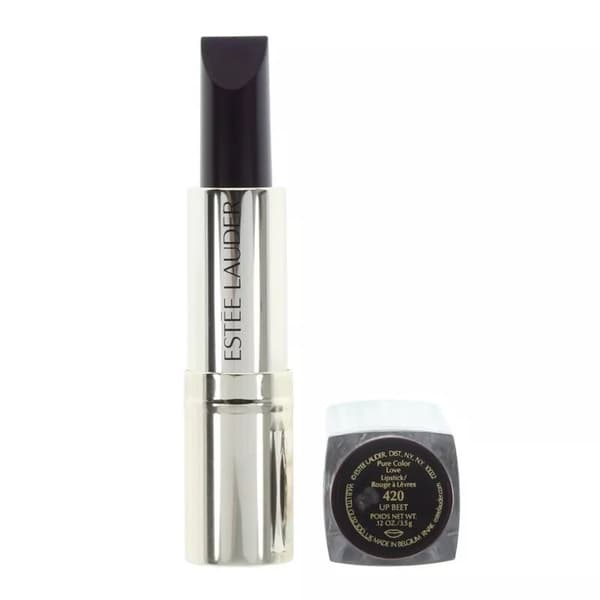 Estee Lauder Purple Lipstick Pure Colour Love 420 Up Beet Dark Berry -