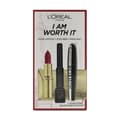 Pikkukuva 6 / 6: L’Oreal I Am Worth It Cosmetic Set with Eyeliner Mascara Lipstick
