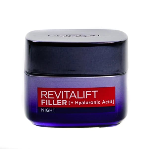 L’Oreal Revitalift Filler Night Cream 50ml Anti-Ageing Deep Replumping –