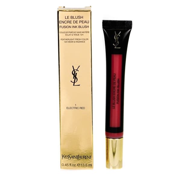 Yves Saint Laurent Red Blusher Le Blush Fusion Ink Blush 1 Electric Red