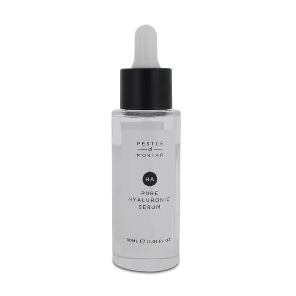 Pure Hyaluronic Acid Serum 30ml Anti Ageing Skincare HA Pestle & Mortar